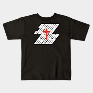 JESUS SAVES Kids T-Shirt